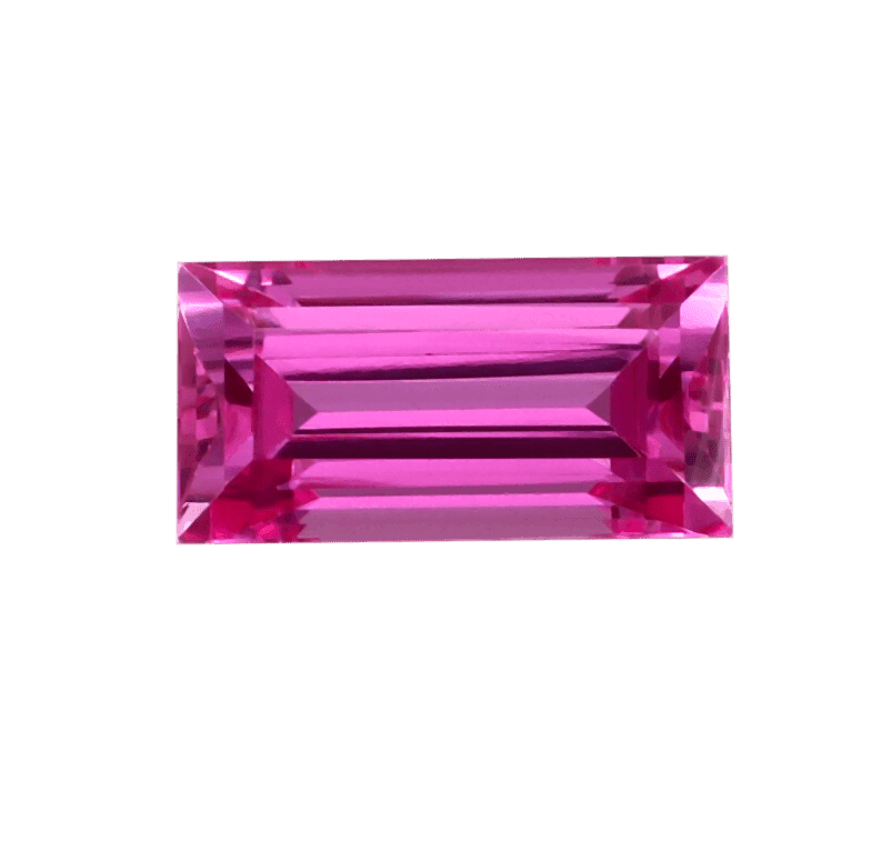 Pink Spinel Baguette